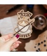Accio Coffee Sticker – Cozy Café Magic