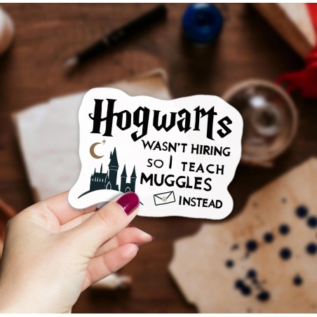 Wizard School Wasn't Hiring Teacher Sticker