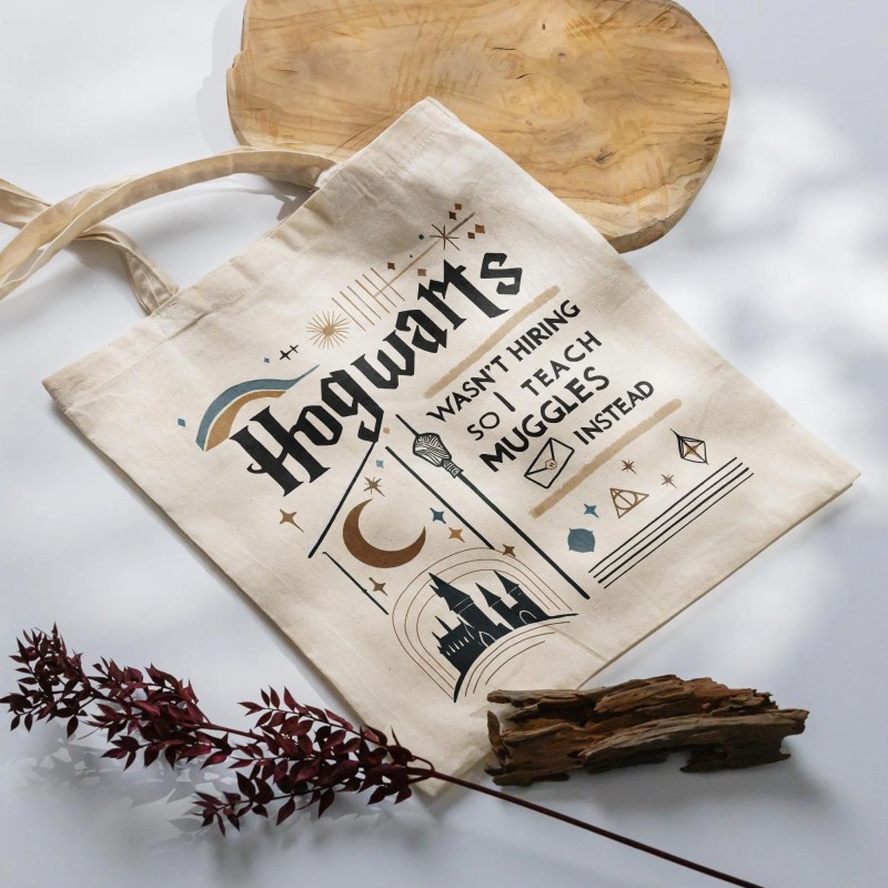Wizard World-Inspired Tote Bag - 'Teaching Muggles' Design