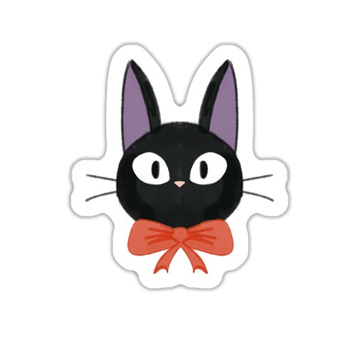 Jiji Cat - Kiki's Delivery Service Inspired Sticker