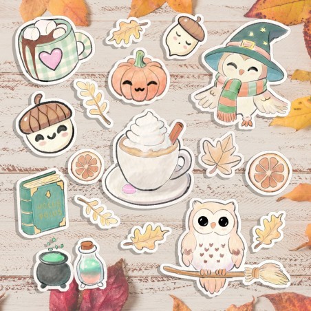Magical Autumn Sticker Set