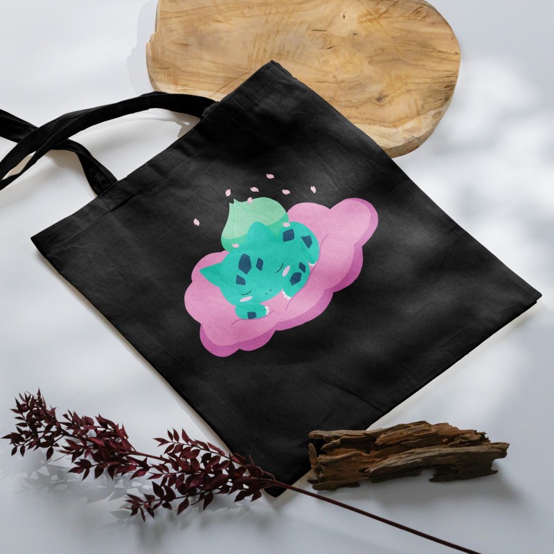 Sleepy Bulbasaur Totebag