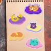 Sleepy Poke Stickers Set