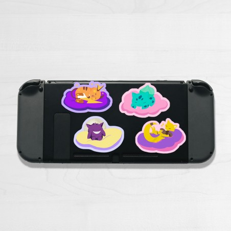 Sleepy Poke Stickers Set