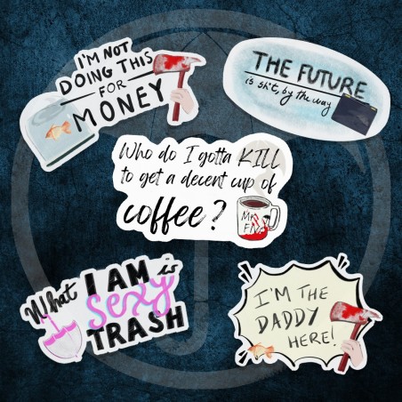 Umbrella Academy Stickers Set